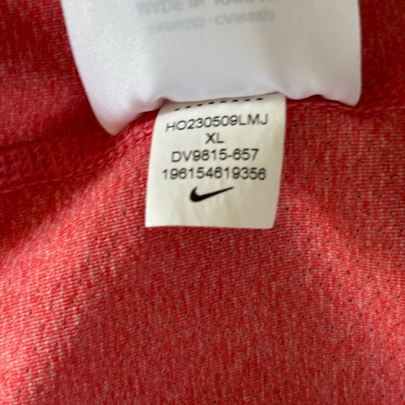 Nike Men's Dri-FIT Ready Short-Sleeve Fitness T-Shirt University Red XL NWT - Picture 12 of 12